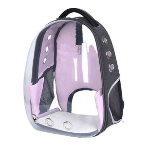 BSCI Factory Fully transparent <b>cat</b> <b>backpack</b> out carrying cabin bag space bag <b>cat</b> school bag dog pet <b>backpack</b> - Product Image 2
