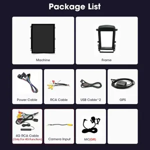 Chevrolet Captiva 2006-2011 için GPS navigasyon Apple Carplay <span class=keywords><strong>Android</strong></span> 12 araba radyo multimedya oynatıcı GPS kafa ünitesi Stereo - Product Image 5