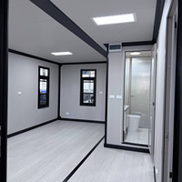 Villa Modulaire Préfabriquée Moderne de Luxe de 40 pieds, Pliable et Extensible, à Double Aile, 2 Chambres, Maison Conteneur Compacte, Appartement Supermarché