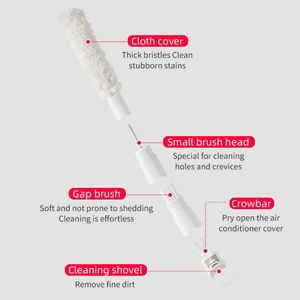 Detachable Dust Removal Brush Household <b>Gap</b> Magic Tool Wall-mounted Air Conditioner <b>Gap</b> Cleaning Brush Louver Cleaning Tool - Product Image 5