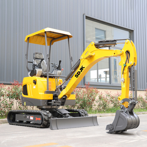 Mini Excavadora SDJK de 2 Toneladas y 1 Tonelada con Motor Kubota, Certificación EPA y CE, Micro Excavadora Hidráulica para Granja, Excavadora Pequeña en Venta - Product Image 2