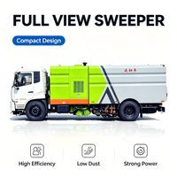 Camion balayeuse-laveuse Dongfeng Euro 3 pour la voirie, avec bac à ordures en acier inoxydable, en vente directe usine