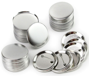 2.25 버튼 부품 원형 틴틴플레이트 배지 25MM 32MM 38MM 44MM 56MM 58MM 승화 프린팅용 블랭크 버튼 핀 맞춤형 버튼 배지 - Product Image 5