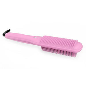 <span class=keywords><strong>Amazon</strong></span> Vente Chaude LCD Électrique Rapide Cheveux <span class=keywords><strong>Lisseur</strong></span> <span class=keywords><strong>Brosse</strong></span> Avec Chauffage PTC - Product Image 2