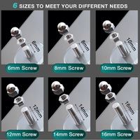 Crochets muraux autocollants en promotion – Supports muraux étanches et durables transparents pour cuisine et salle de bain (sans vis)