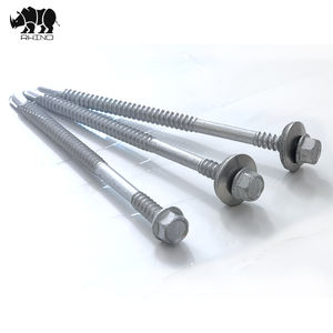 <span class=keywords><strong>Tornillos</strong></span> Autoperforantes Hexagonales de Acero Inoxidable Zincado para Techos Métricos con Arandela de EPDM para Paneles Sándwich - Product Image 6