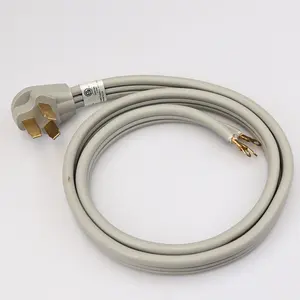 ETL listed heavy duty 3 wire 8/2+10/1 AWG SRDT extension cord for ranges and dryers 40A 125/250V connecting wire