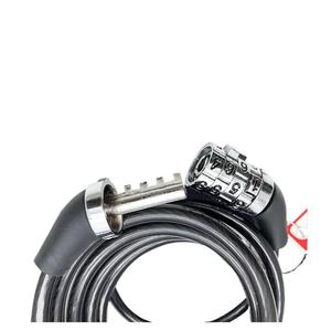 Bicycle <b>Lock</b> Steel <b>Cable</b> 10mm X 120cm Combination <b>Lock</b> Durable Anti Theft For Bike Motorcycle - Product Image 5