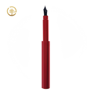 อลูมิเนียมอัลลอยด์โปรโมชั่นปากกา<span class=keywords><strong>2022</strong></span>ของขวัญสีแดงและสีฟ้าการประดิษฐ์ตัวอักษรน้ำพุปากกา - Product Image 3