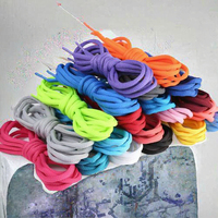 GON22 Lacets ovales élastiques en polyester solide