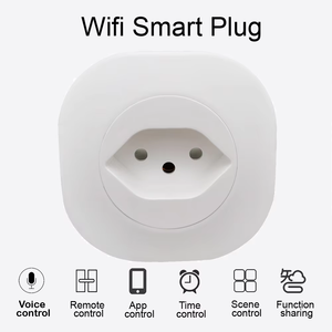 LEDEAST PA10-CH Vente en gros Mini prise murale suisse sans fil Prise intelligente pour la commande vocale alexa - Product Image 5