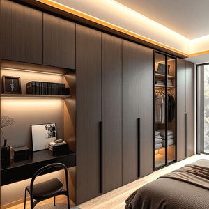 Armoire modulaire haut de gamme avec porte en verre transparent pour <span class=keywords><strong>dressing</strong></span> - Product Image 1