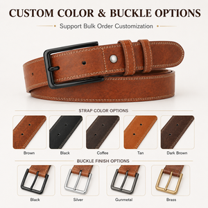 <span class=keywords><strong>Ceinture</strong></span> en <span class=keywords><strong>cuir</strong></span> décontractée pour <span class=keywords><strong>homme</strong></span>, <span class=keywords><strong>ceinture</strong></span> en <span class=keywords><strong>cuir</strong></span> vintage pour jeans, boucle à ardillon noire, OEM ODM, <span class=keywords><strong>ceinture</strong></span> de taille pour la vente en gros - Product Image 4