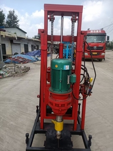 Nueva plataforma de perforación de pozos de agua pequeña y fácil, plataforma de perforación de pozos, bomba de agua de 100m de profundidad, hecha en China - Product Image 3