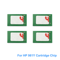 Chip Cartridge OCBESETJET untuk 981Y untuk Printer HP PageWide Enterprise Color 556xh/dn MFP 586dn/f/z E58650dn(NA) E55650(AP)