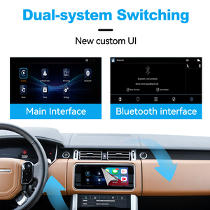 Joyeauto 2016-2020 Discovery <span class=keywords><strong>5</strong></span>/ Range Rover/Xel/Xfl/Xjl/F-Type/ F-Pace Draadloze Carplay <span class=keywords><strong>Android</strong></span> Auto Dvd Usb-Verbinding - Product Image 5