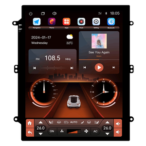 Suporte wifi <span class=keywords><strong>bluetooth</strong></span>, SIM + FM + AM <span class=keywords><strong>Android</strong></span> auto sistema 9.7 inch carro estéreo rádio monitor de vídeo para FORD KUGA/Escape 2013-2018 - Product Image 3