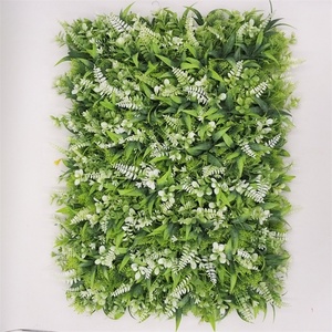 V-3020 Suspendu Décoratif Plante Artificielle Mur D'herbe Feuille Verte pour la Décoration - Product Image 1