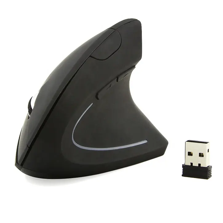 Newproducts 2022 elektronik özel tasarım bilgisayar USB optik kablosuz fare 6D dikey oyun ergonomik fare