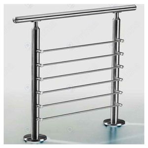 Barrière de sécurité Prima moderne et minimaliste <span class=keywords><strong>en</strong></span> acier poli soudé, anti-rouille, pour <span class=keywords><strong>escalier</strong></span> de villa et balcon intérieur - Product Image 6