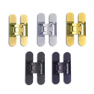 Высококачественная 3D регулируемая скрытая петля с доводчиком для дверей до 160 кг, невидимая петля из цинкового сплава, открывание на 180 градусов - Product Image 3