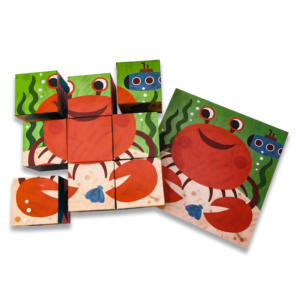 Meilleure vente papier trafic Animal magnétique enfants dessin animé niveau Cognition bambin Puzzles - Product Image 1