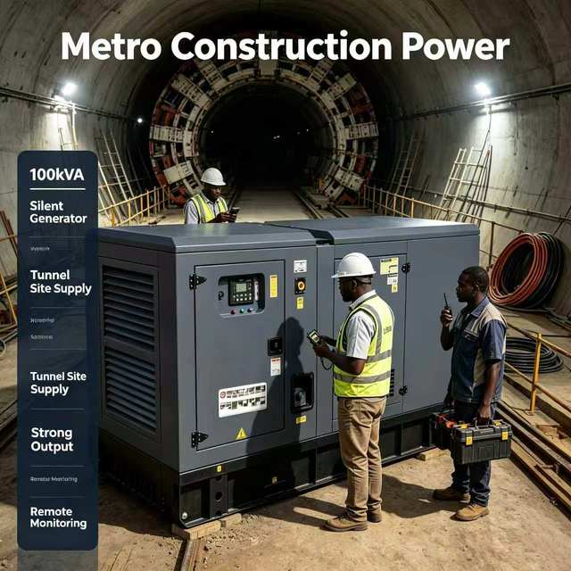 Silent diesel Generator YUNNEI80KW90KVA65dB Brushless Alternator Fuel Saving Factory Direct Supply WeatherProof  for Africa ATS
