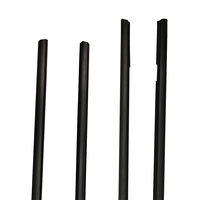 Kit de bande de pluie noire moulée pour Chevrolet Sail 2010-2014 92099218