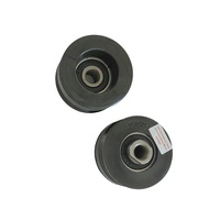 Rouleau de suspension de porte d'ascenseur Bimore KM998709 CN0454 45*26*6000 OD45mm W26mm avec roulement 6000
