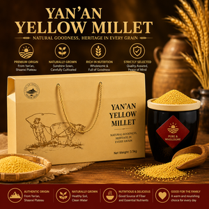Échantillon Disponible <span class=keywords><strong>Millet</strong></span> Foxtail Glutineux Jaune Naturel Boîte Cadeau Céréales Saines de Haute Qualité 3,5 kg Petite Commande d'Essai - Product Image 2