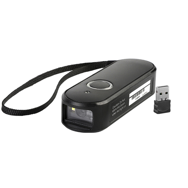 Handheld Industrial Portable Mini Pocket Wireless 2D 1D QR Barcode Reader Scanner with COM/USB Interface A4 Size in Stock