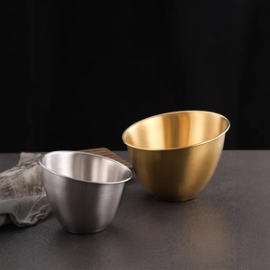 Stainless Steel Lettuce Bowl Set 3Pcs Corrosion Resistance For <b>BBQ</b> Hot Pot Restaurant Use - Product Image 2