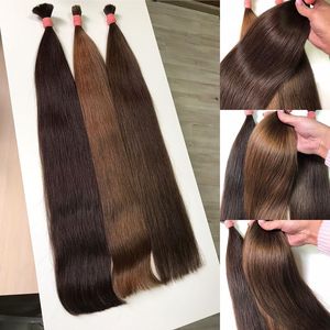 ผมแท้เวอร์จิ้นเรมี่แบบเป็นมัด สำหรับถักเปีย ไม่มีรอยต่อ หนาทั้งเส้น ปลายหนา สีดำธรรมชาติ เนื้อนุ่ม ไม่หลุดร่วง ไม่พันกัน - Product Image 2