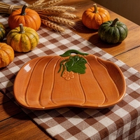 Pichet en céramique personnalisé avec logo pour thé, café, jus – Idéal pour l'automne ou la table de récolte