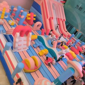 <span class=keywords><strong>Piscine</strong></span> <span class=keywords><strong>gonflable</strong></span> commerciale intérieure pour enfants, thème ludique, plusieurs tailles, en PVC durable, château <span class=keywords><strong>gonflable</strong></span> de luxe avec toboggan et ballons de saut à thème dessin animé - Product Image 3
