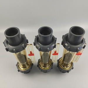 Đồng hồ đo lưu lượng phao kim kép với thiết kế đường sắt, PSU/Viton cho hóa chất - Product Image 5