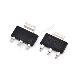 ANSOYO AMS1117-3.3 AMS1117 1A SOT-223-3L Circuitos Integrados, Chips IC, Gestión de Energía PMIC, Componentes Electrónicos LM1117MPX-33 - Product Image 1