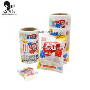 Rollo de película de plástico de grado alimenticio personalizado para especias <span class=keywords><strong>dulces</strong></span> <span class=keywords><strong>Delicatessen</strong></span> arroz pulsos queso bolsita paquete embalaje rollo de película - Product Image 2