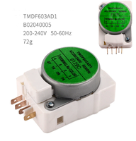 Minuterie de dégivrage en plastique pour réfrigérateurs TMDE802ZC1 TMDF603AD1 TMDF702ZH2 TMDF702ZD1 TMDE706SC-Refrigeration pièces d'échange de chaleur