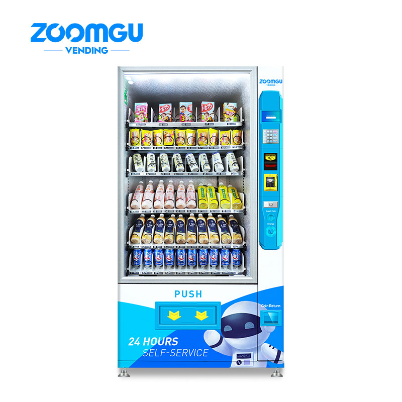 Zoomgu, закуски, напитки, комбинированный торговый автомат