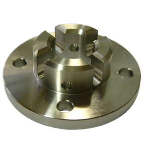 Centre d'usinage CNC OEM 5 axes 7075 Adaptateur de bride de roue en billette en aluminium Base de montage - Product Image 4