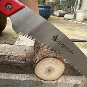 350 मिमी diy औद्योगिक स्टील ने घुमावदार छंटाई कमर को तीन तरफा हैकसॉ प्रूनिंग के लिए प्लास्टिक हैंडल देखा। - Product Image 3