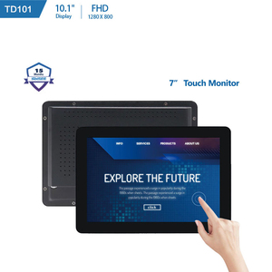 Giá rẻ 10.1 inch công nghiệp cảm ứng điện dung màn hình Màn hình <span class=keywords><strong>LED</strong></span> Bảng điều chỉnh điện trở PC hiển thị - Product Image 1