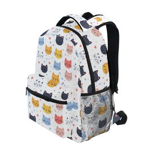 Fashion New Teen Girls Boy Book Bags <b>Waterproof</b> Cute Cat Printing Large Capacity <b>Backpack</b> <b>School</b> for Sale - Product Image 3