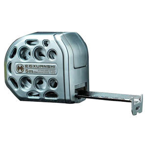 Cinta Métrica Autoenrollable Xuanshi de 5m, Acero Inoxidable, Bloqueo Automático, Diseño Hueco - Product Image 1