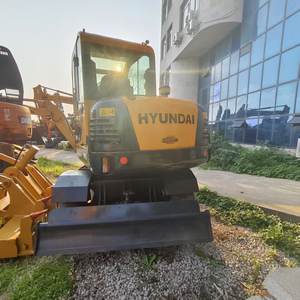 Prix bas bien entretenu Excavatrice hydraulique de 6 tonnes HYUNDAI HW60 d'occasion Excavatrices HYUNDAI HW60 d'occasion de haute qualité à vendre - Product Image 6