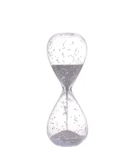 Promotional Sand Timer Sand Clock with shinning Glitters Short Flying Time for Relaxing Magic Sand Timer