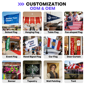 Drapeau à main miniature personnalisé 21x14cm en polyester imprimé numériquement, à faible MOQ, pour défilés, vente en gros, <span class=keywords><strong>pas</strong></span> <span class=keywords><strong>cher</strong></span> - Product Image 2