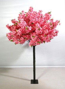En promotion : Arbre artificiel Bougainvillea à fleurs de <span class=keywords><strong>cerisier</strong></span>, 3m (6ft), en soie blanche - Product Image 2
