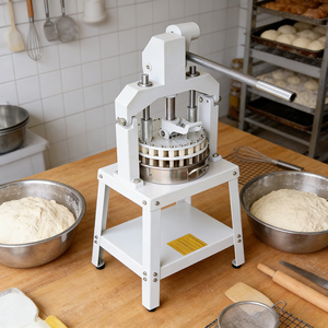 Divisora y Cortadora Manual <span class=keywords><strong>de</strong></span> Masa, Máquina Manual para Prensar Masa <span class=keywords><strong>de</strong></span> Pan, Pizza y Bollos, 36 Piezas - Product Image 4